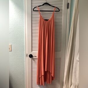 Cynthia Rowley high low maxi dress